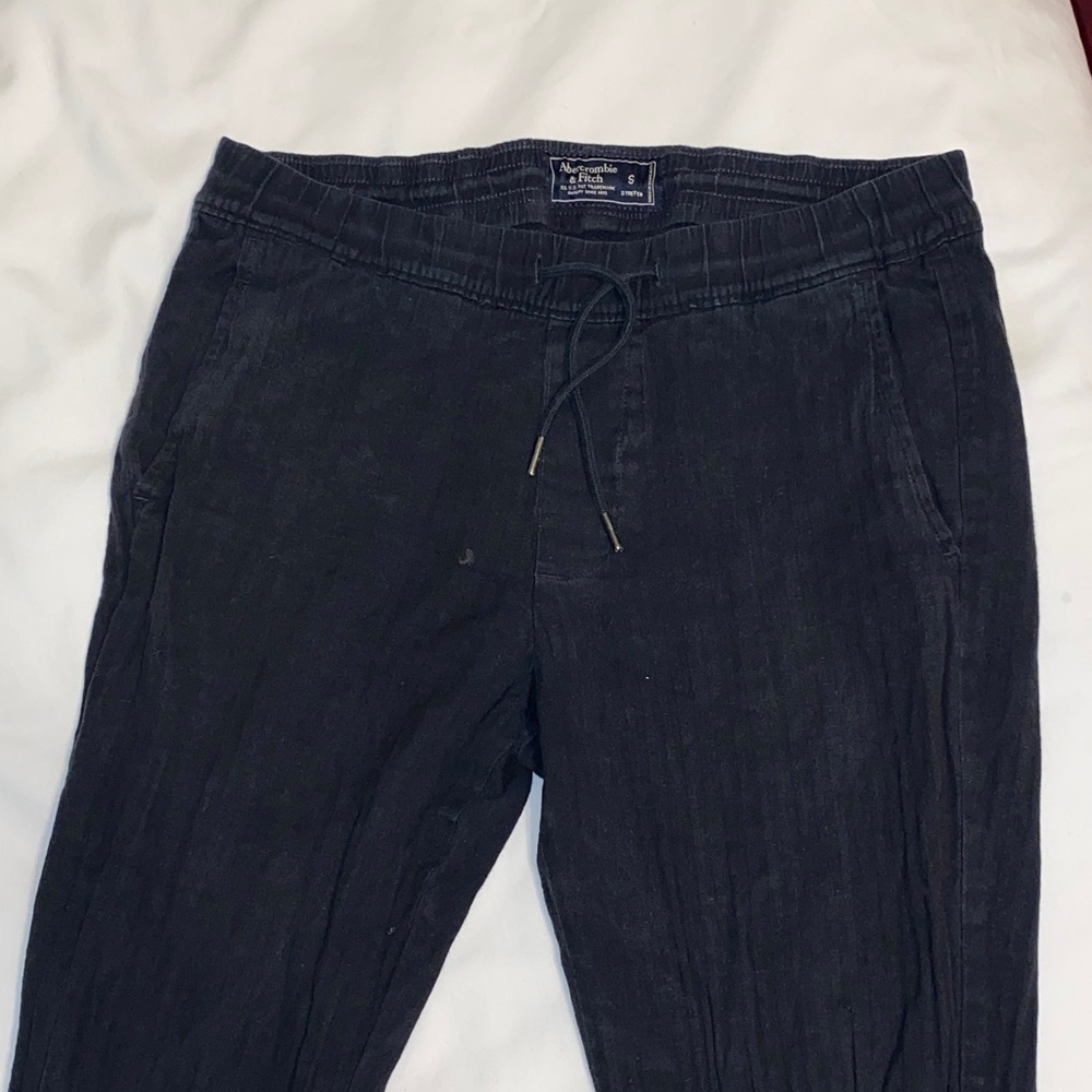 Abercrombie & Fitch Men's Charcoal Joggers